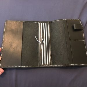 Speckled fawn b6 traveler’s notebook black leather